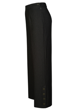 Брюки прямые 3479ВЕ, зел.лапка #341ЗЛ023479ВЕ