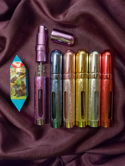 Флакон спрей стекло в металле [11 мл]