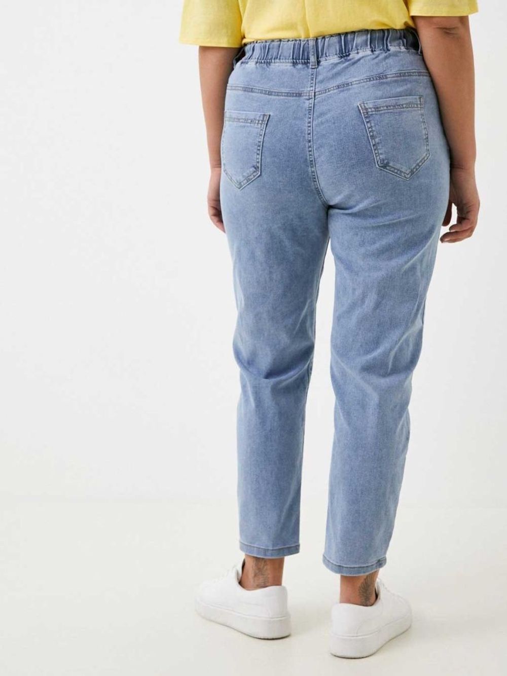 Джинсы на резинке