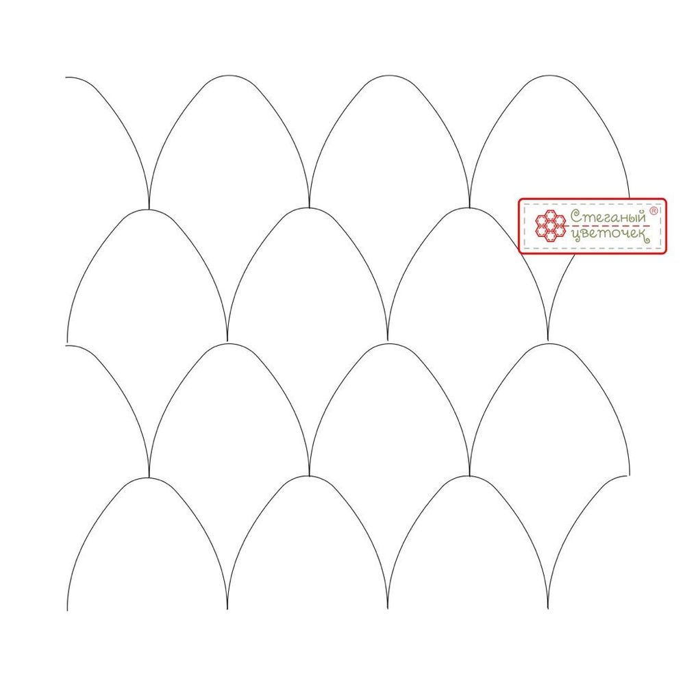 Линейка для стежки №2, 3 мм (арт. Y02)