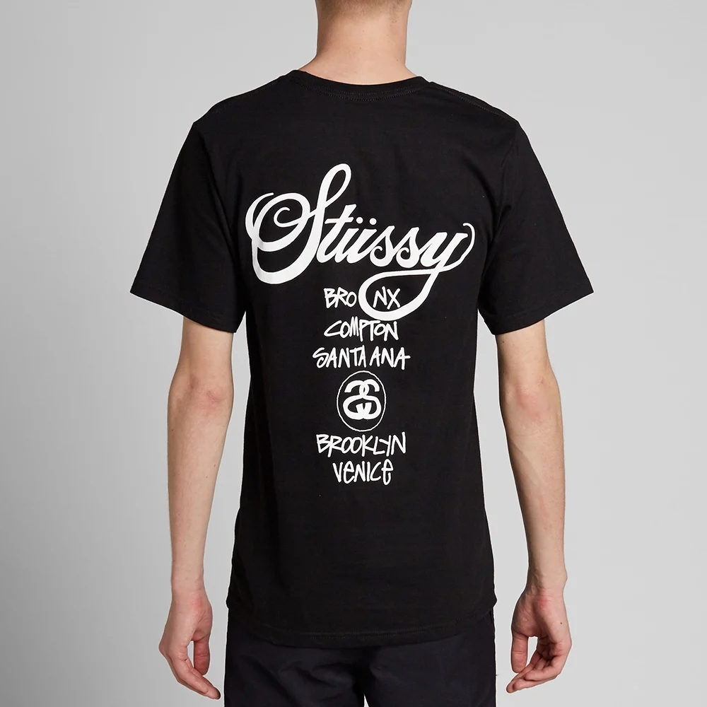 Футболка Stussy World Tour Tee T, 3903397