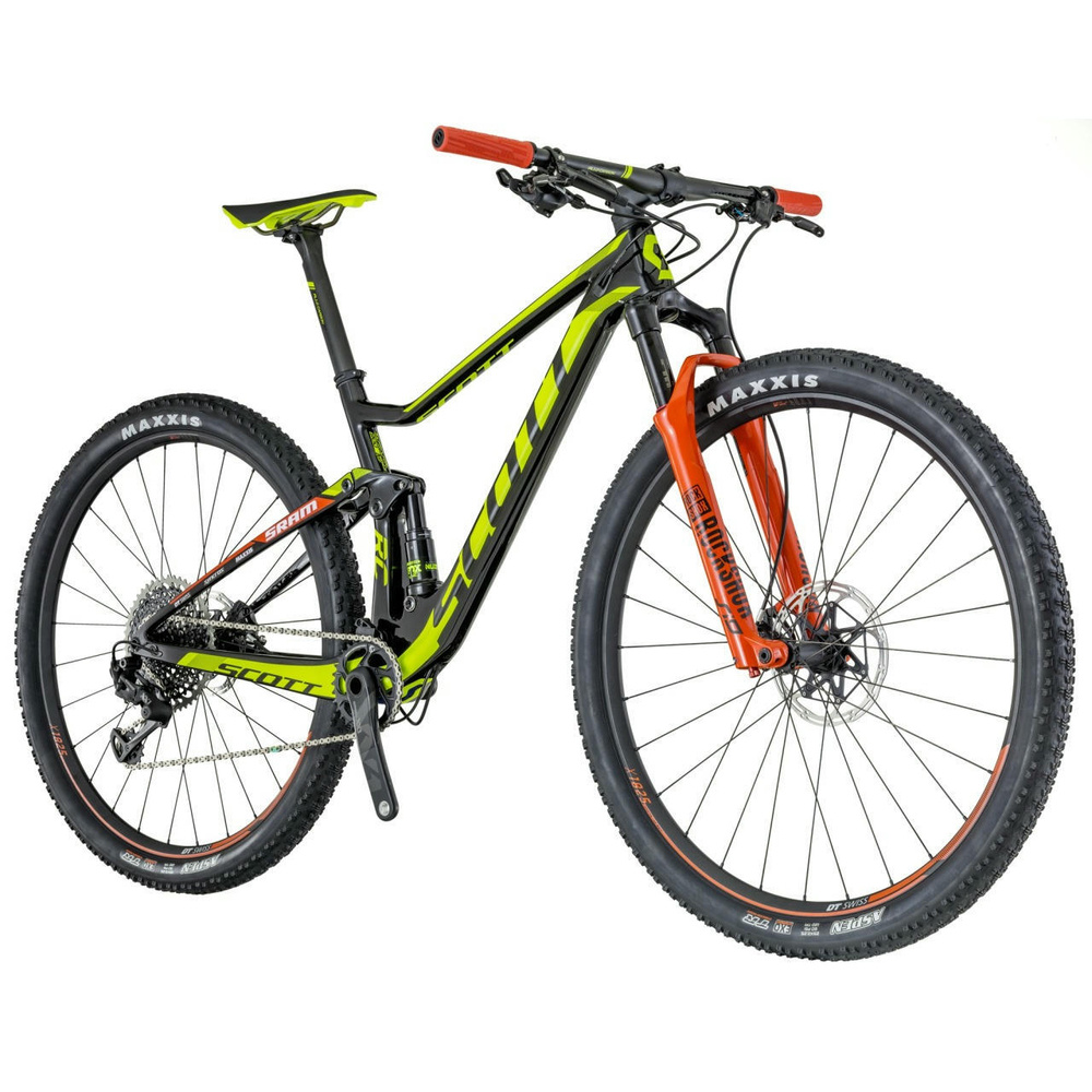 Двухподвесный велосипед Scott Spark RC 900 World Cup (2018)