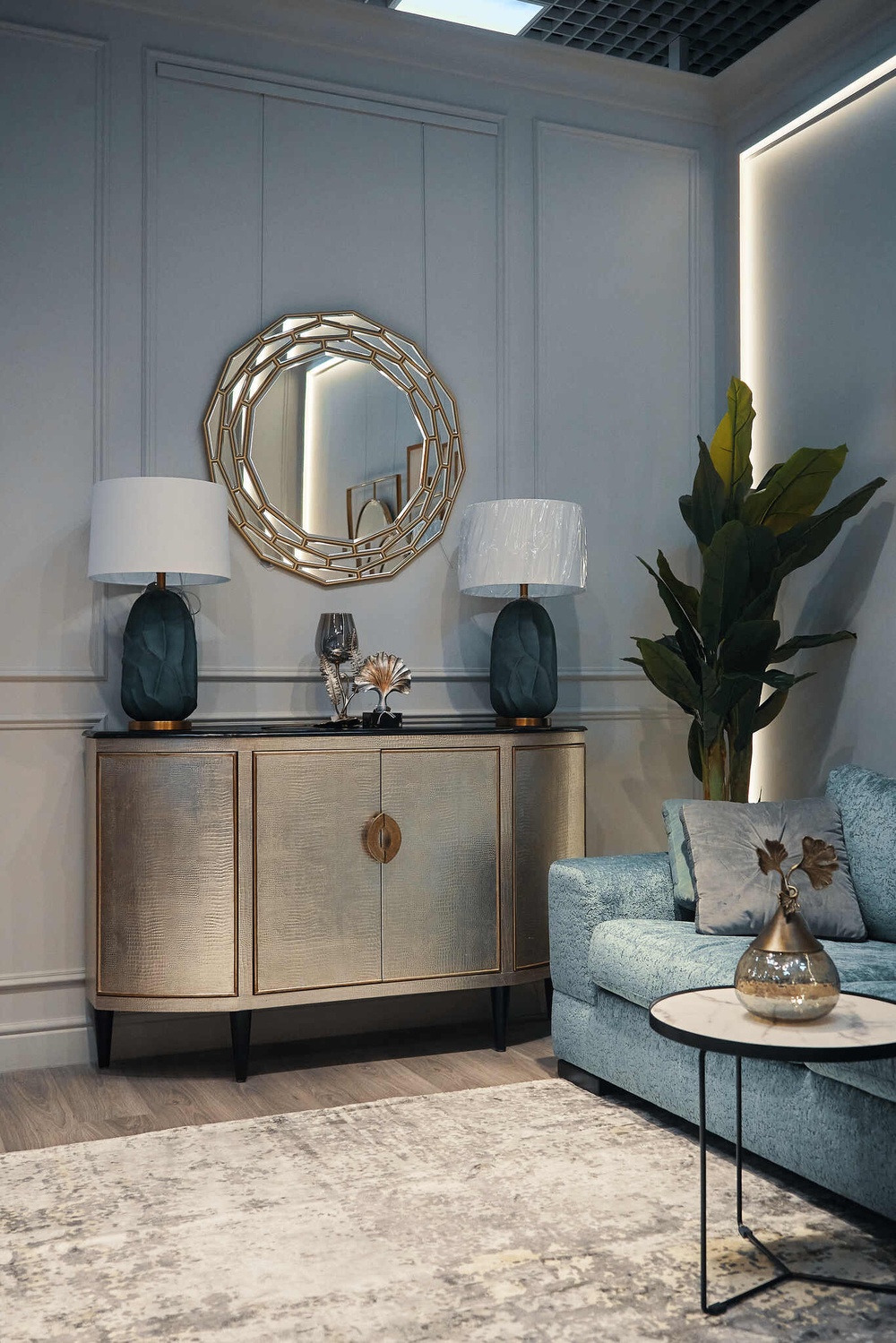 Ковер 200x300 см Garda Decor Ascona ручной работы вискоза коричнево-бежевый