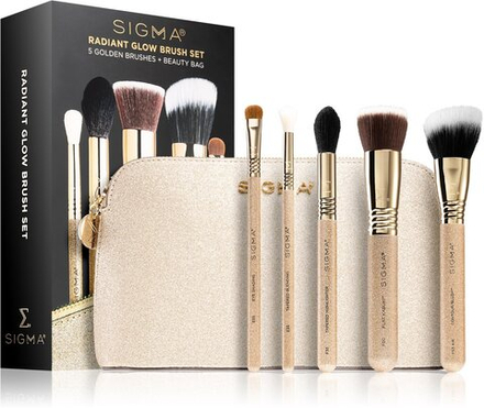Sigma Beauty Radiant Glow Brush Set - дорожный набор кистей для макияжа с футляром /   / GTIN 811425032909
