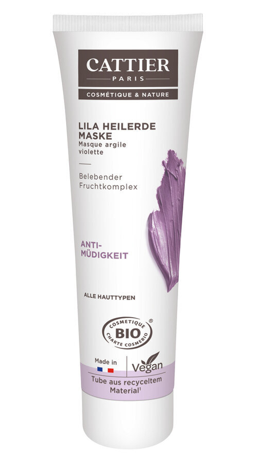 Фиолетовая лечебная глиняная маска Cattier Paris, 100 мл