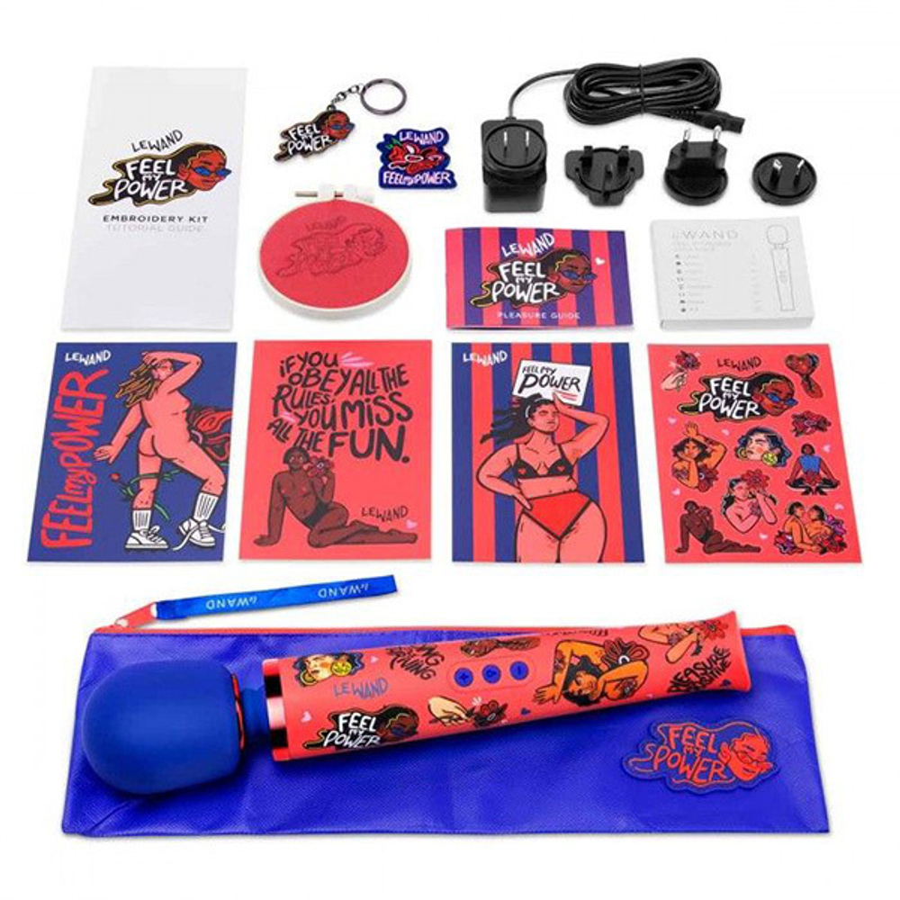 Стильный люкс-ванд 33см Le Wand Feel My Power LW-037