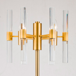 Торшер Cloyd BRISBANE F3 / выс. 151 см - латунь темная (арт.40026)