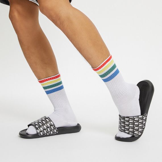 Nike Victori One Slide Print 'Black'