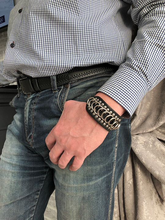 Браслет, Кожа, артикул SL0117-K