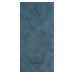 Еженедельник датированный 2026 ESCALADA, 80х165 мм, 64 л., арт. 70373/ 40 ТИВОЛИ ГЛОСС СИНИЙ (кожзам: мягкий переплёт, материал обложки: искусственная кожа "Тиволи глосс"; декор: блинтовое тиснение; способ крепления блока: ниткошвейный; вн. блок: 64