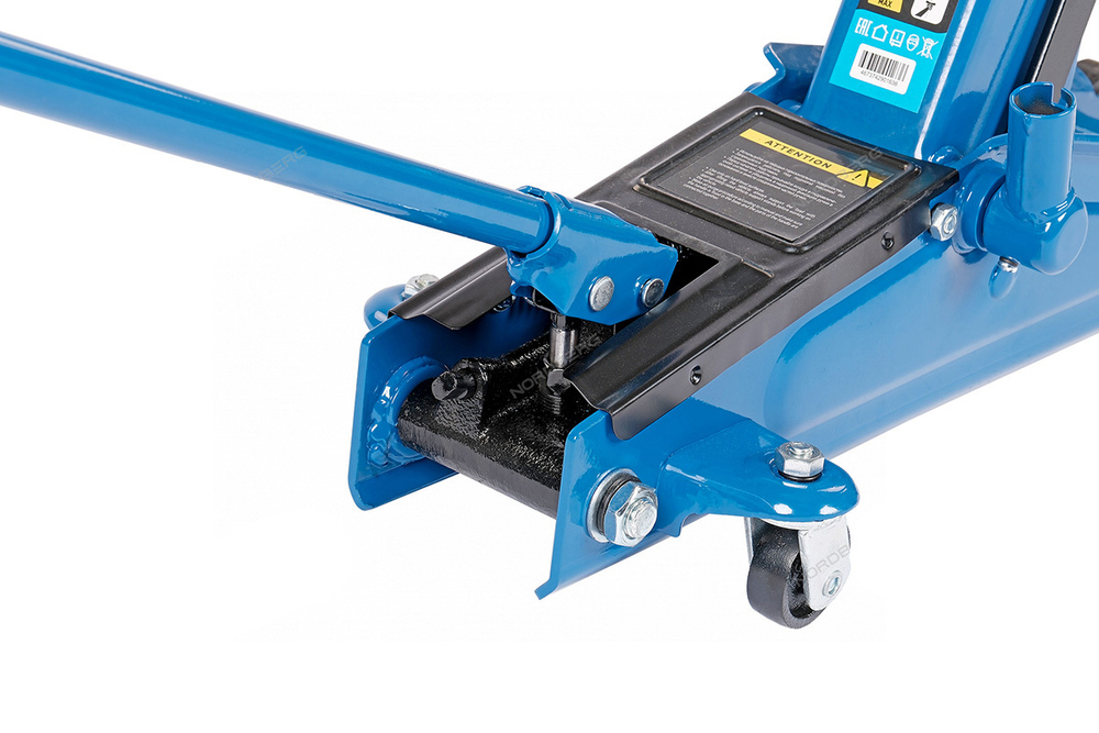 NORDBERG (N32031L) Домкрат подкатной с проставкой, 3 т