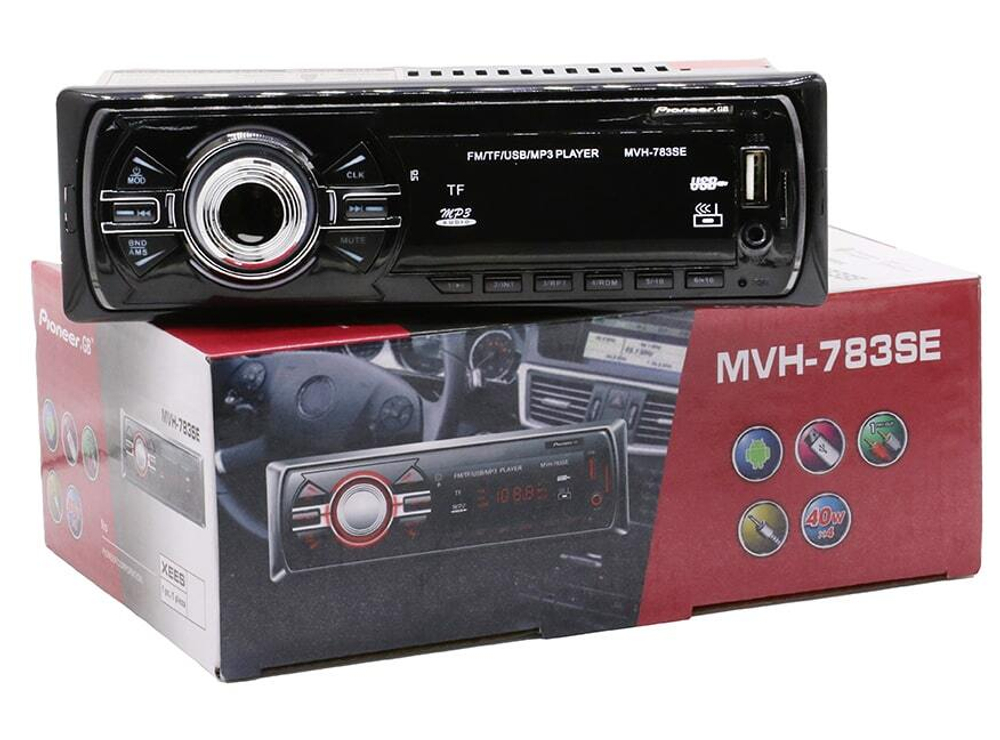 Автомагнитола DV-Pionir GB MVH-783SE, Bluetooth , usb, micro, aux, fm, пульт