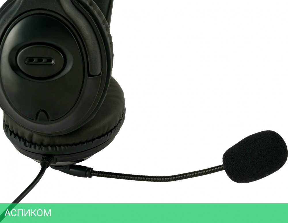 Гарнитура Oklick HS-M400 черный (1532019)