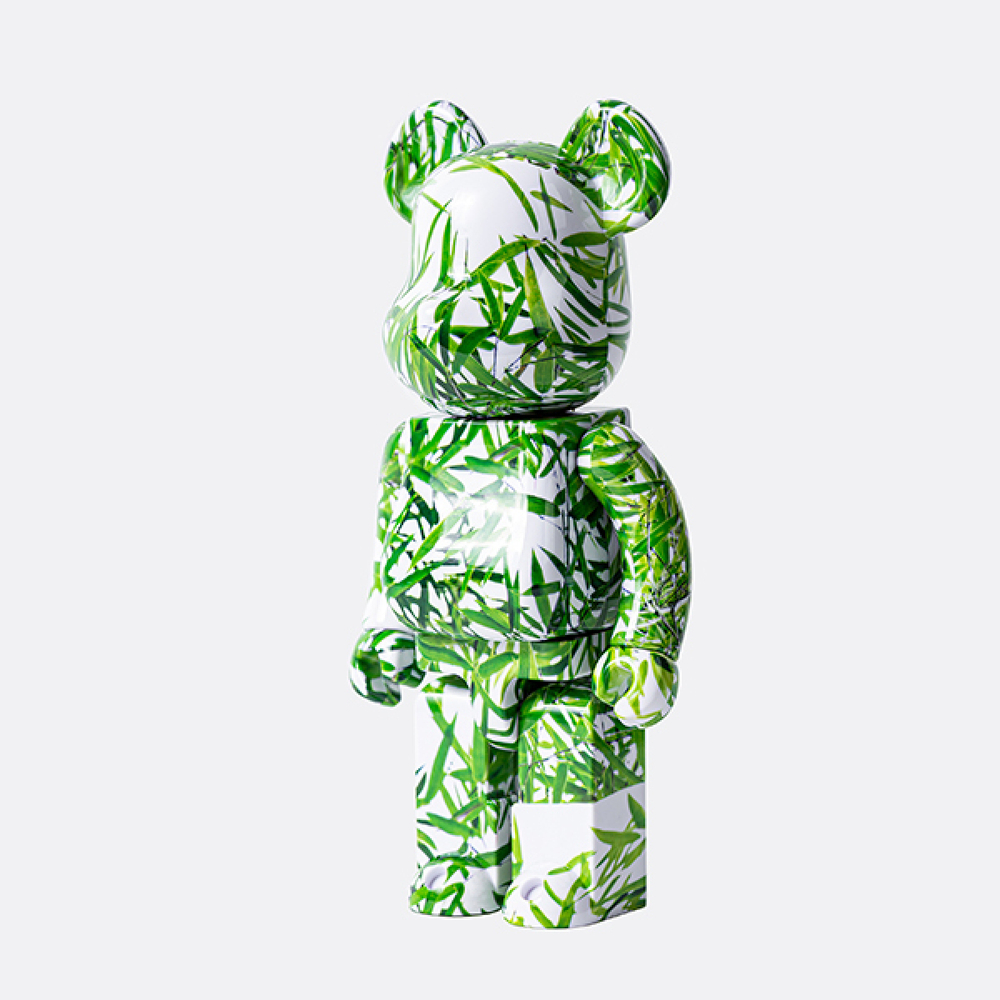 Дизайнерские игрушки BE@RBRICK 1000%400%100% B@PANDA 7cm/28cm, B@PANDA-100%+400%