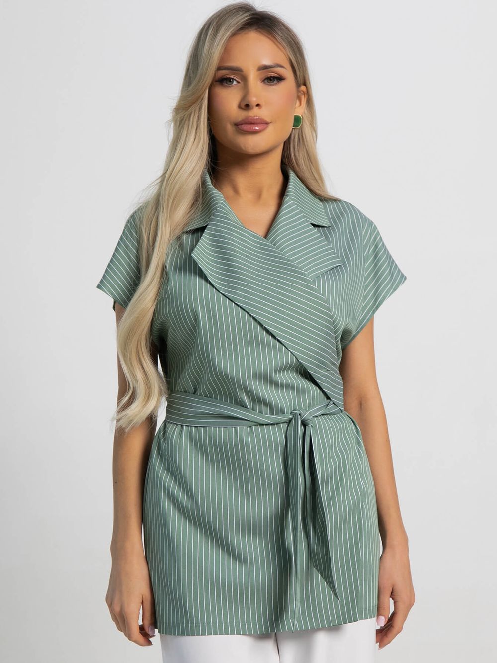 Костюм Эври Дэй (бело-зеленый) К15923-5М LT Collection