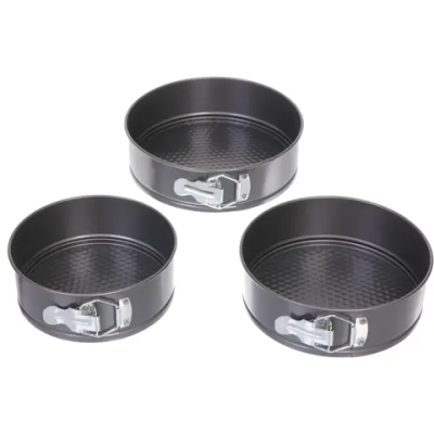 Набор из 3-х форм для выпечки раскладных, 18*7см, 20*7см, 22*7см