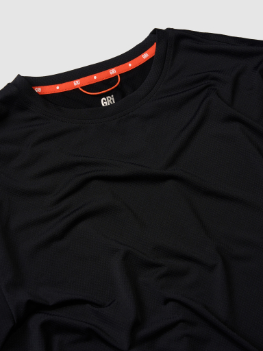 Лонгслив женский GRI Лето чёрный