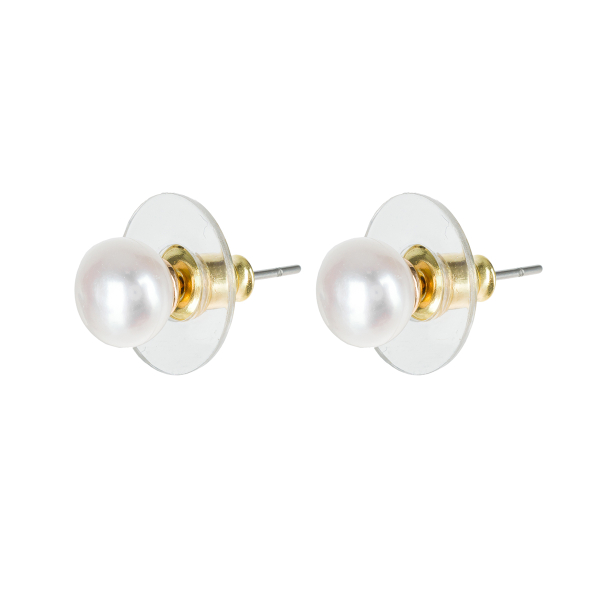 Серьги пусеты Fiore Luna Pearl Point AL1004 G