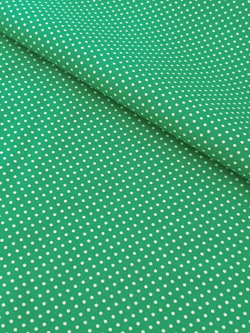 Ткань бязь плательная, рис. "Горох 2 мм", ширина 150 см, арт. 614