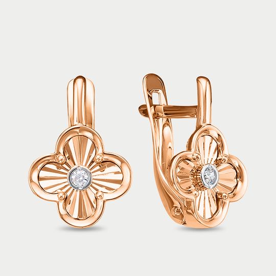 Серьги золотые