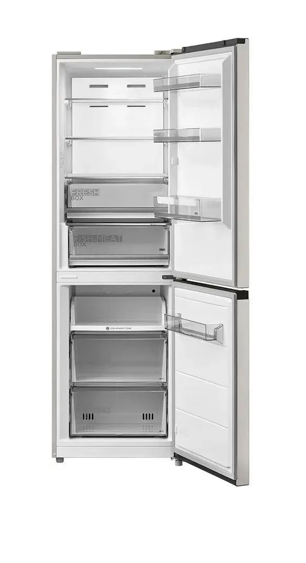 Холодильник двухкамерный Midea MDRB470MGF33O Full No Frost, бежевый