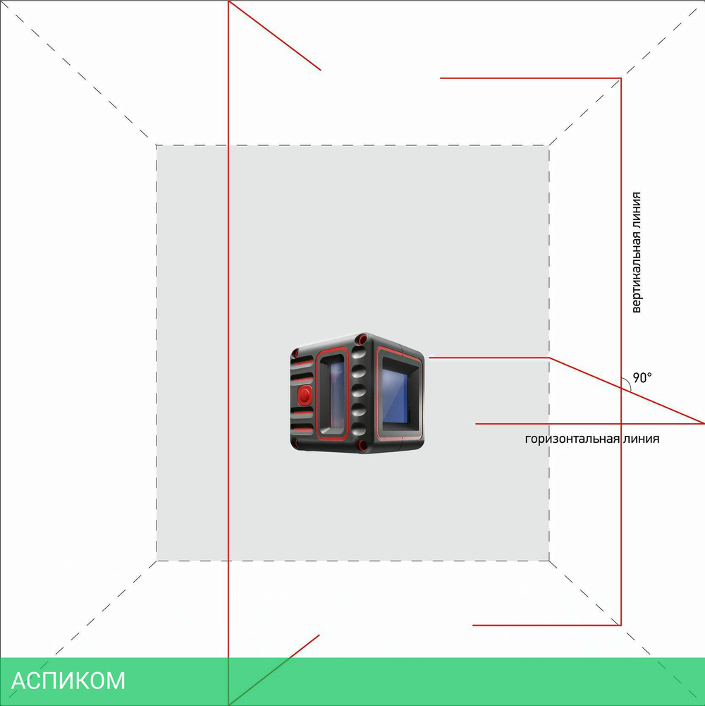 Лазерный нивелир ADA Instruments CUBE 3D Basic Edition (A00382)