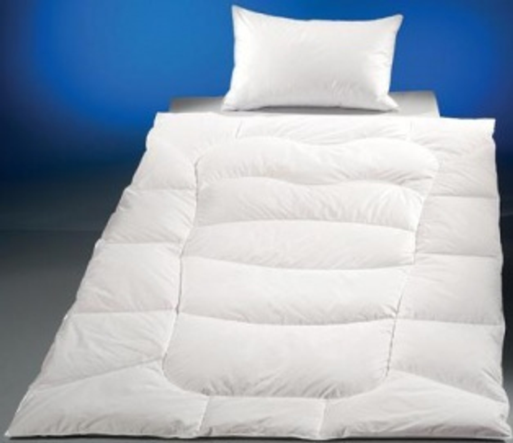 Элитное одеяло пуховое всесезонное 200х200 Body-Line от Brinkhaus фото