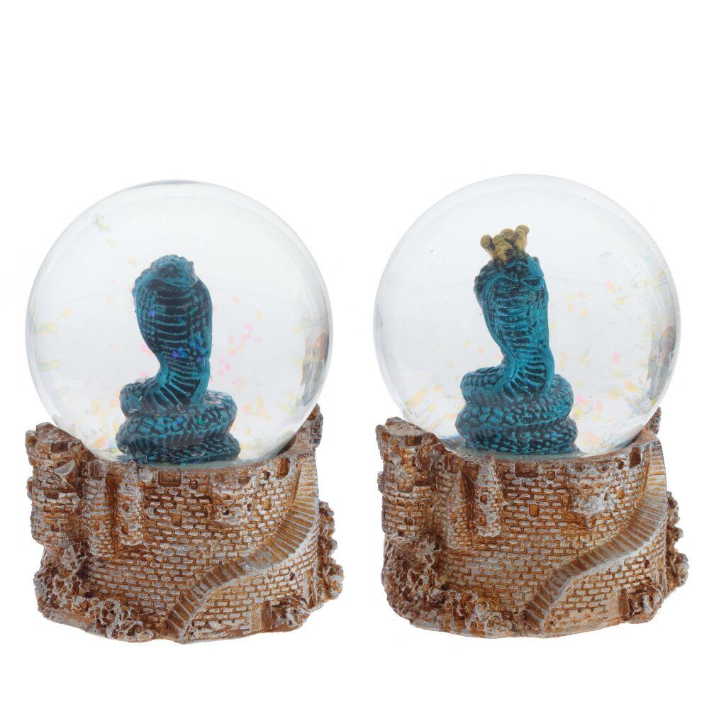 GAEM Фигурка декоративная в стекл шаре "Змея", D 6 см, L6,5 W7 H8,5 см, 2в.