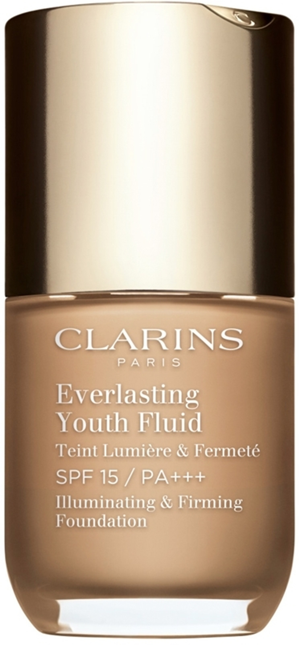 Clarins Everlasting Youth Fluid Foundation - Осветляющий тональный крем SPF 15, 30 ml
