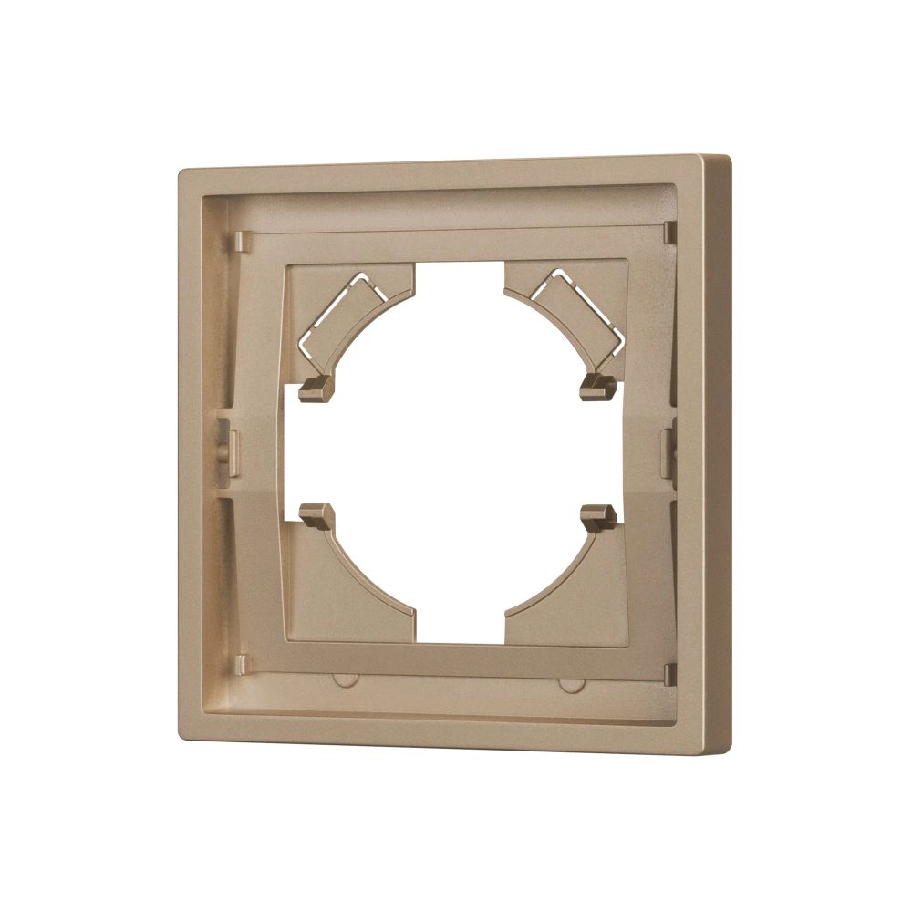 Рамка пластиковая FRM-TENDO-PL-1-GD (Arlight, Песочный) 053838