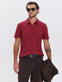 Футболка-поло трикотажная повседневная