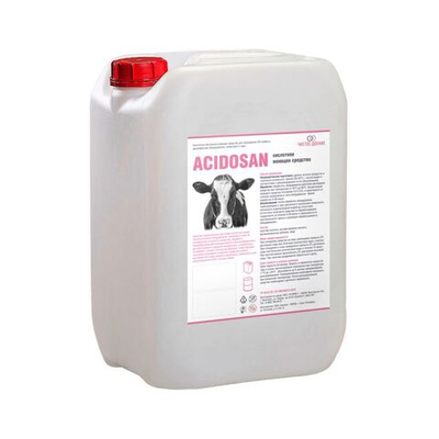 Кислотное беспенное моющее средство ACIDOSAN, 24 кг