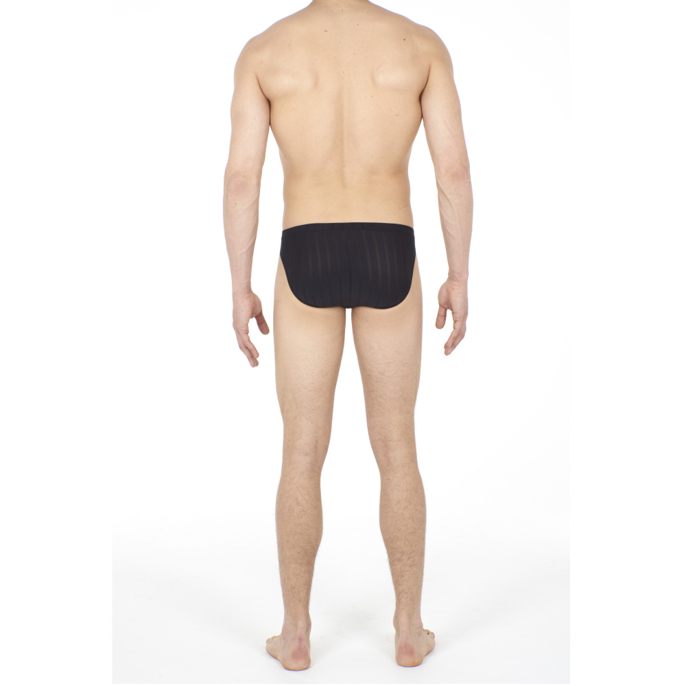 Мужские трусы слипы черные HOM CHIC Comfort Micro Briefs 401333_400004