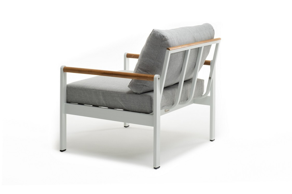 Кресло из алюминия MAYA белый