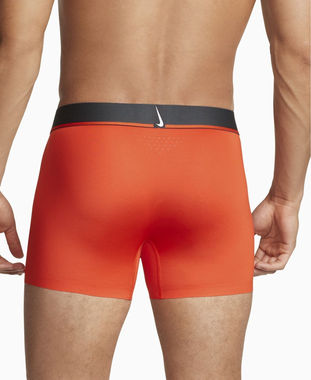 Мужские спортивные боксеры Nike Dri-Fit Elite Micro Trunk 1P - Оранжевый
