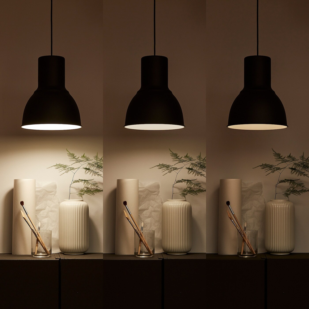 IKEA TRÅDFRI  (ИКЕА ТРÅДФРИ)  -  Светодиодная лампа GU10 345 люмен, интеллектуальная/беспроводная регулировка яркости, теплый белый цвет