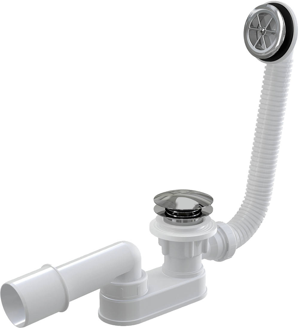 Сифон A506KM для душ. поддона, пластик