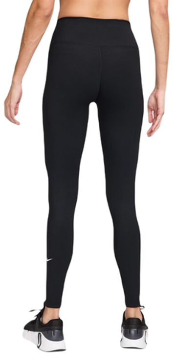 Женские леггинсы Nike One High Waist Full Length - черные/белые