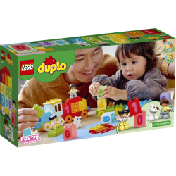 LEGO DUPLO My First - Поезд с цифрами - обучение счету 10954