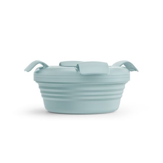 Контейнер складной силиконовый Stojo Bowl Aquamarine, 36 oz / 1065 мл