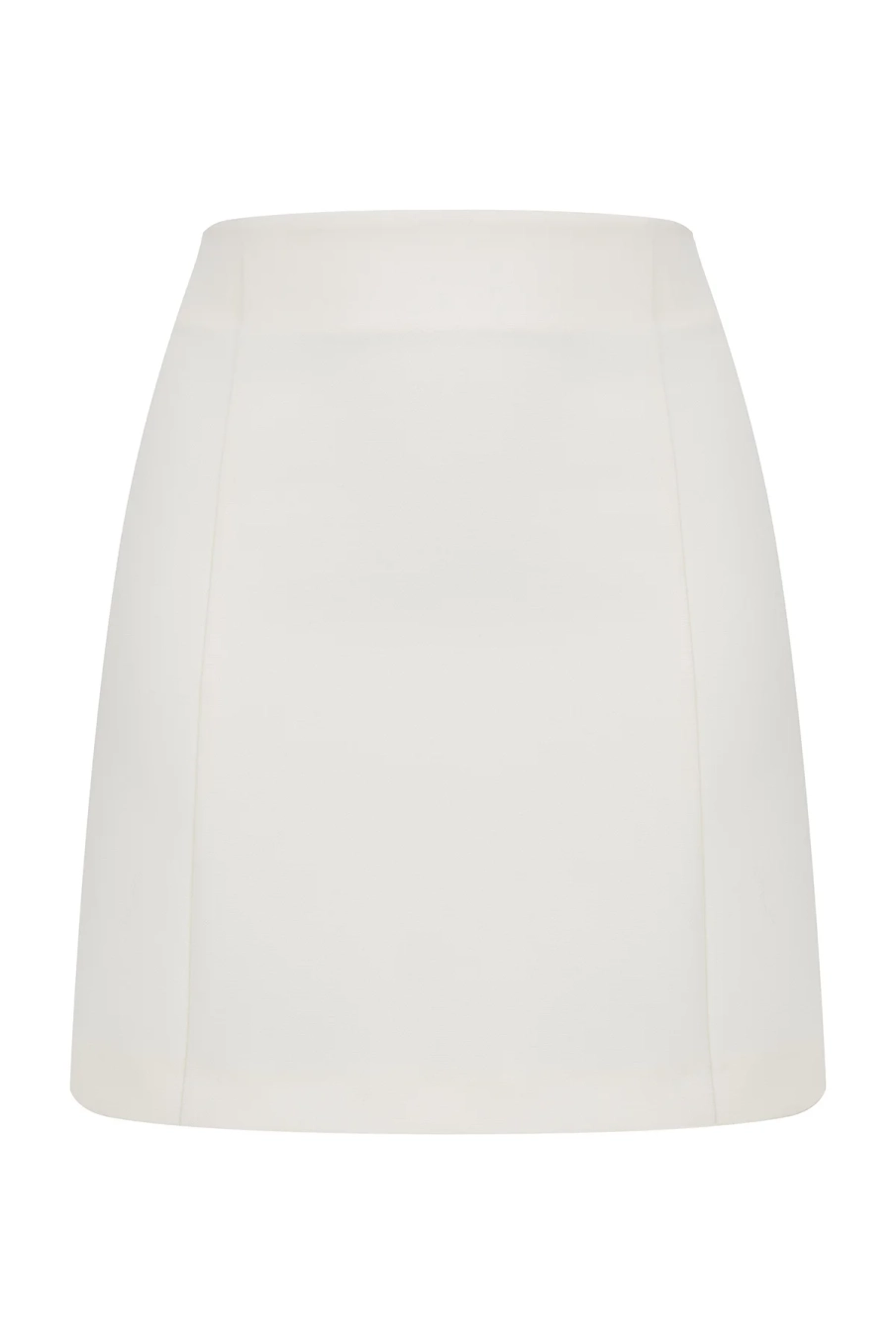 Юбка мини сливочная