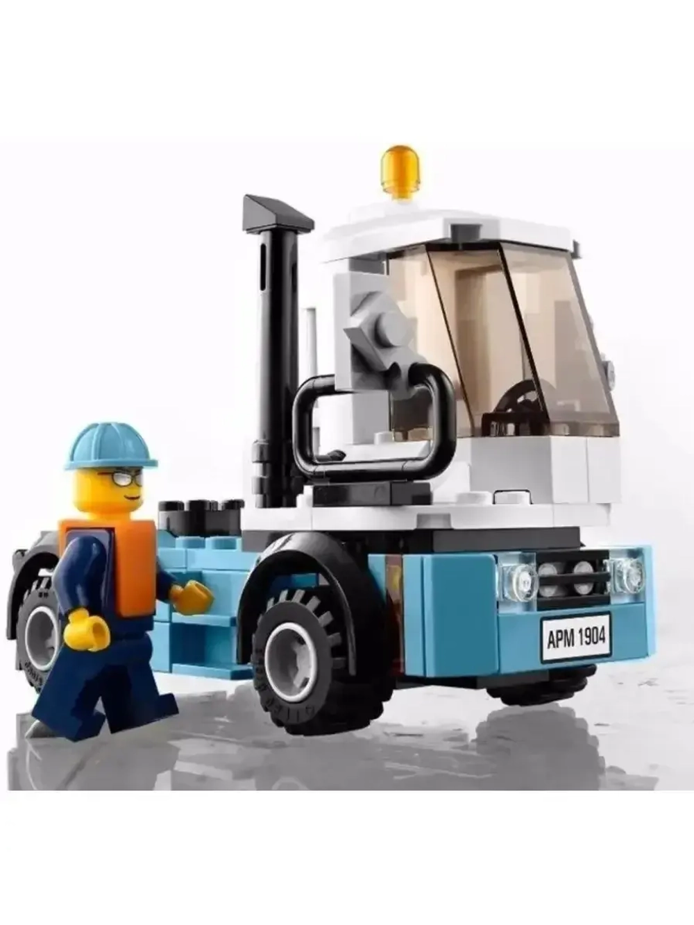 Конструктор Сити Грузовой поезд Маерск 1239 деталей