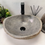 Раковина из речного камня RS-63892 (43*42*15) 0120