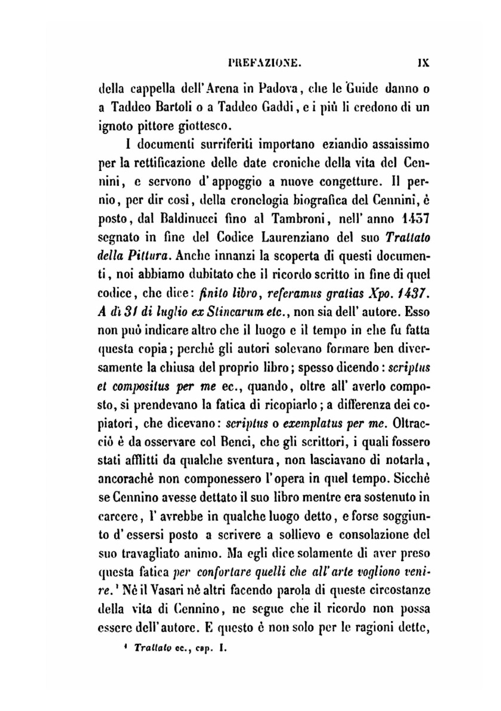 Il Libro Dell'Arte o Trattato Della Pittura. Di cenniocennini | C. Cennini
