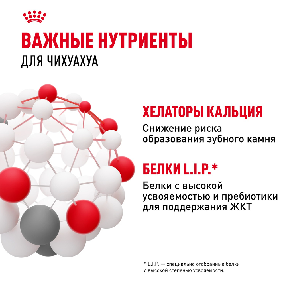 Royal Canin Chihuahua Adult Чихуахуа Эдалт Корм сухой для взрослых собак породы Чихуахуа от 8 месяцев 1,5кг