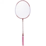 Бадминтон в наборе B-300, 3 предмета: 2 металлические ракетки 65 см, чехол (розовый)