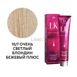 Перманентный краситель для волос "LK Oil Protection Complex" (100мл)