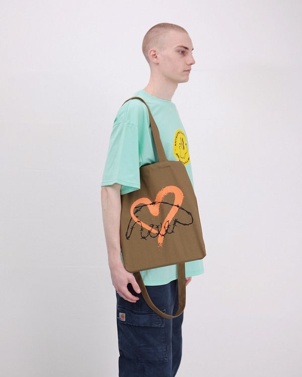 Шоппер Heart Хаки - фото 3