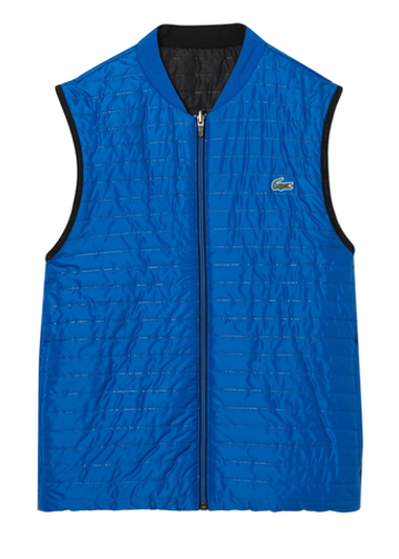 Мужская теннисная жилетка Lacoste SPORT Padded And Reversible Vest Jacket - черный