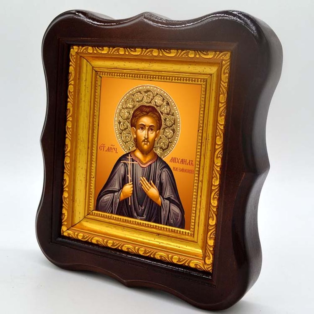 Михаил Казанский святой мученик. Икона на холсте.